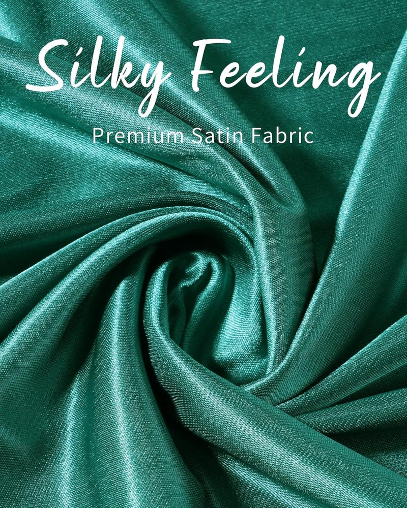 Sofier Satin Shawl Wraps for Women Evening Dresses Wedding Bridal Party Silky Scarf Formal Cover Up Bridesmaid Gifts - Image 3